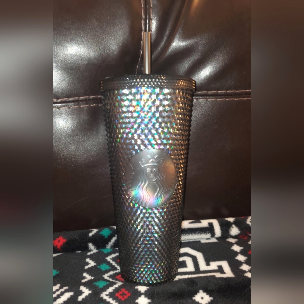 🥤Starbucks China 2021 Halloween studded oil slick cold cup